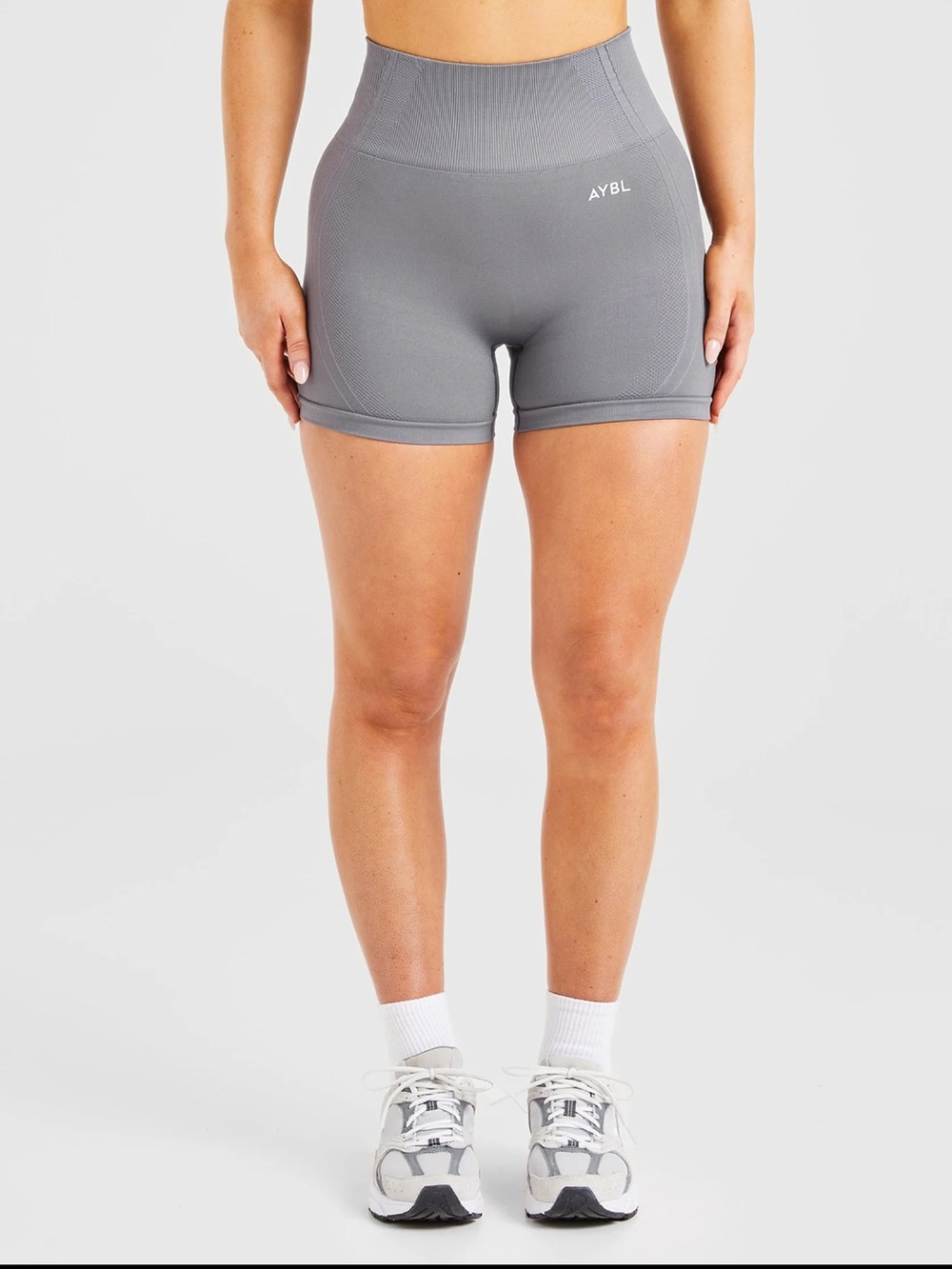 AYBL Balance V3 Seamless Shorts - Gray M
